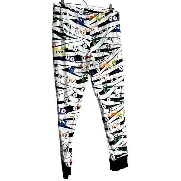 Hyde & Eek Pajama Set Women Large Glow-in-dark Mummy Wrap Halloween Sleepwear - Picture 11 of 16